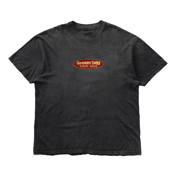 Green Day Tour 2025 Tシャツ XL ブラック Green Day Tour 2025 Asia & Australia Shirt | Custom prints